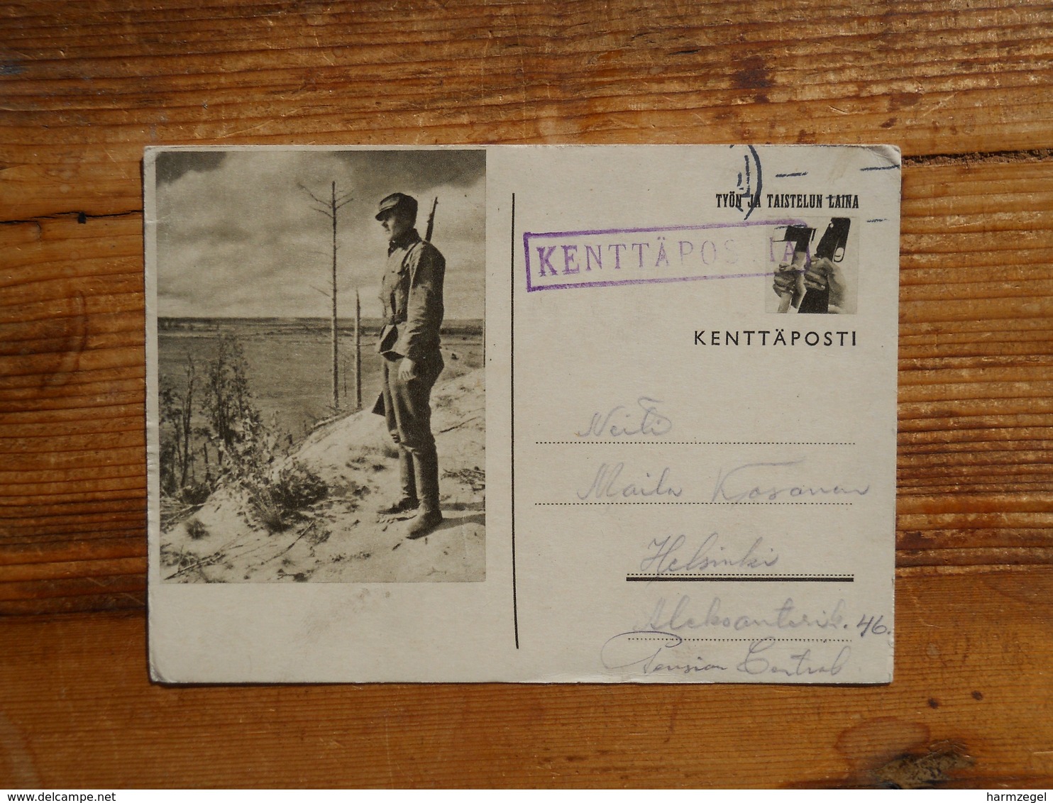 Postal Stationery, Fieldpost, Finland - Militaria