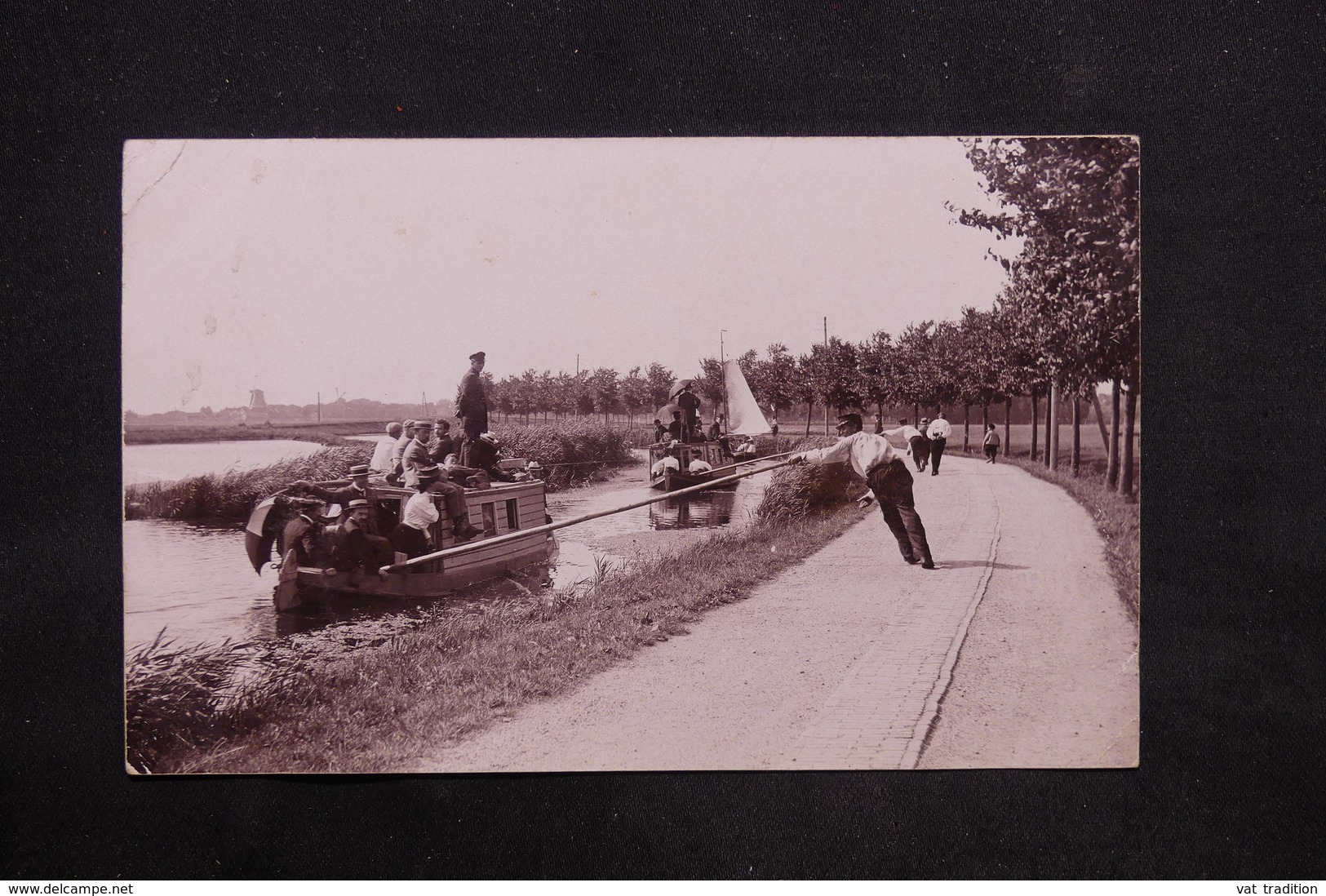 PAYS BAS - Carte Postale Photo - Edam - Scène De Canotage - L 24699 - Edam