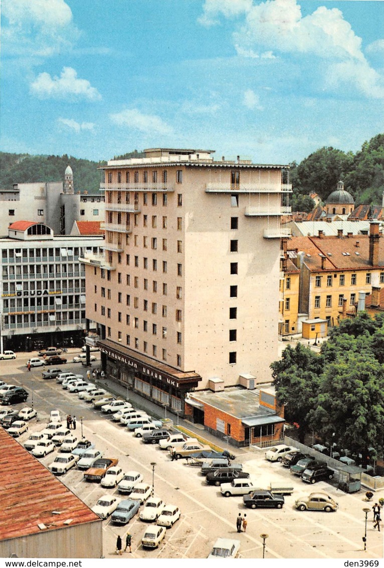 Slovénie - LJUBLJANA - Grand Hotel Union - Automobiles - Ex Yougoslavie - Timbre - Slovénie