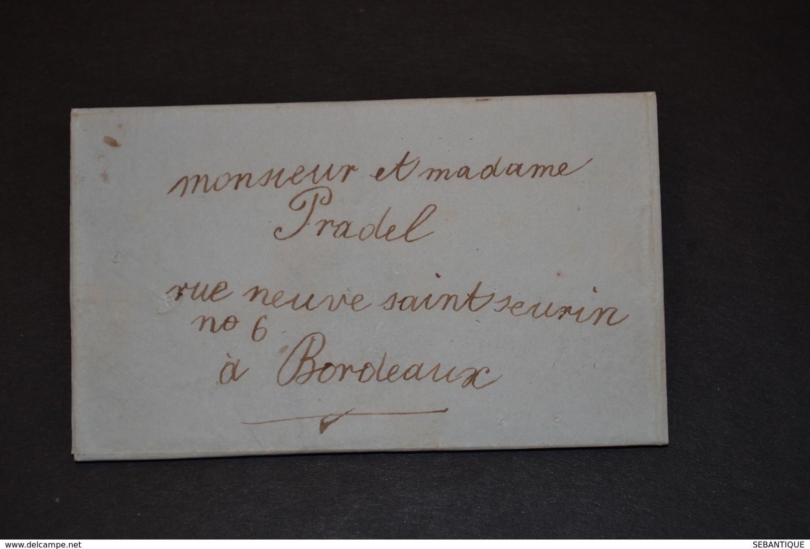 Lettre 1840 BOUILLAC Pour BORDEAUX - 1801-1848: Précurseurs XIX