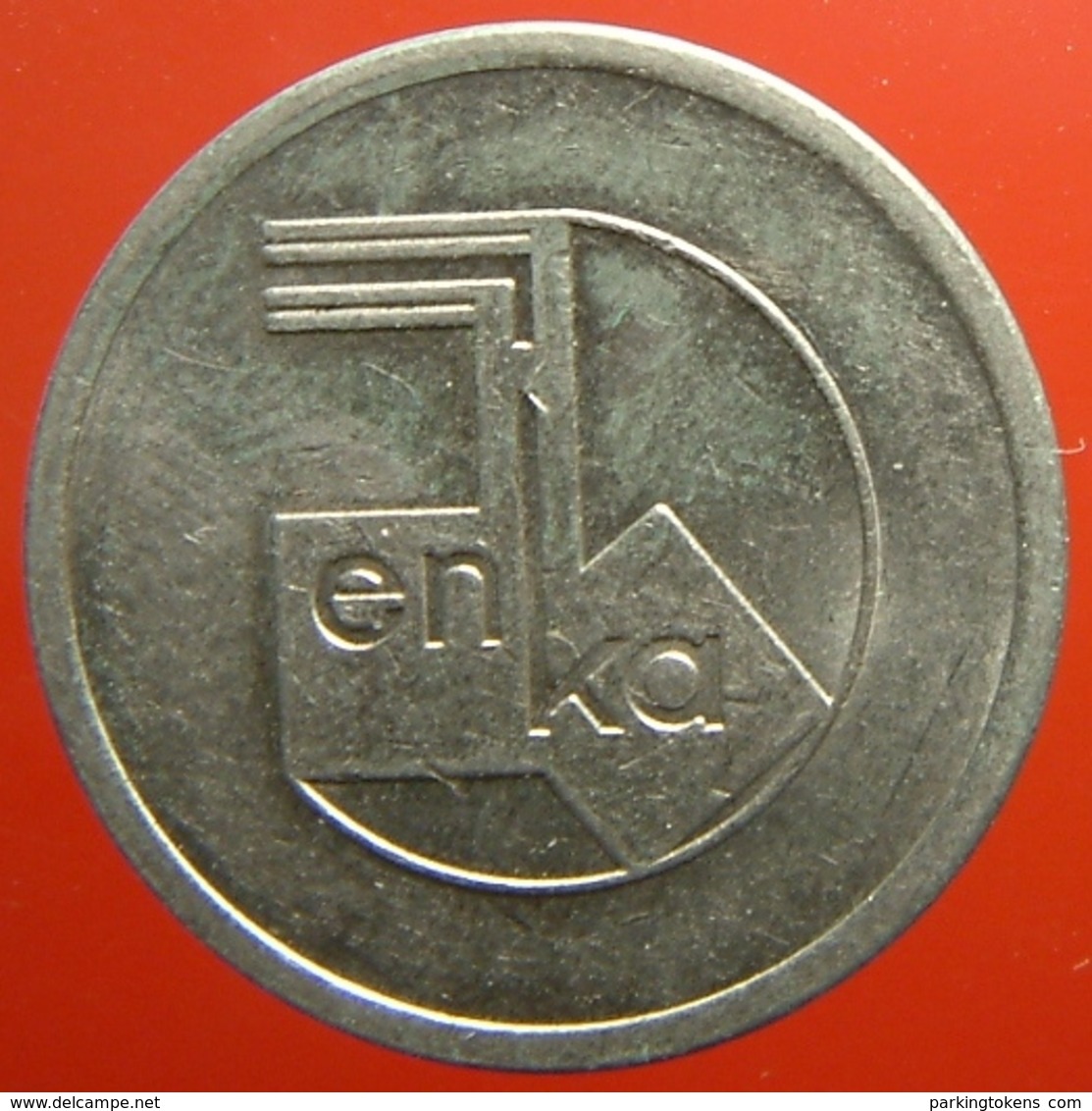 KB131-2 - ENKA GRANZSTOFF BV FG - Emmen - WM 22.5mm - Koffie Machine Penning - Coffee Machine Token - Professionals/Firms