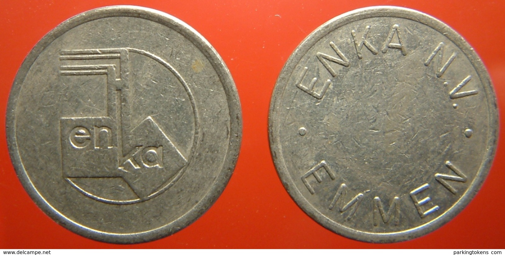 KB132-1 - ENKA NV EMMEN - Emmen - WM 22.5mm - Koffie Machine Penning - Coffee Machine Token - Firma's