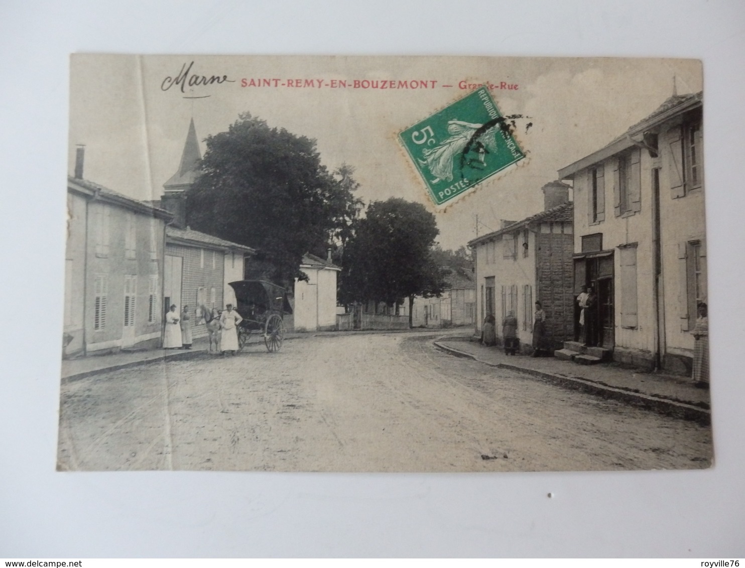 Saint-Rémy-en-Bouzemont, Grande Rue. - Saint Remy En Bouzemont