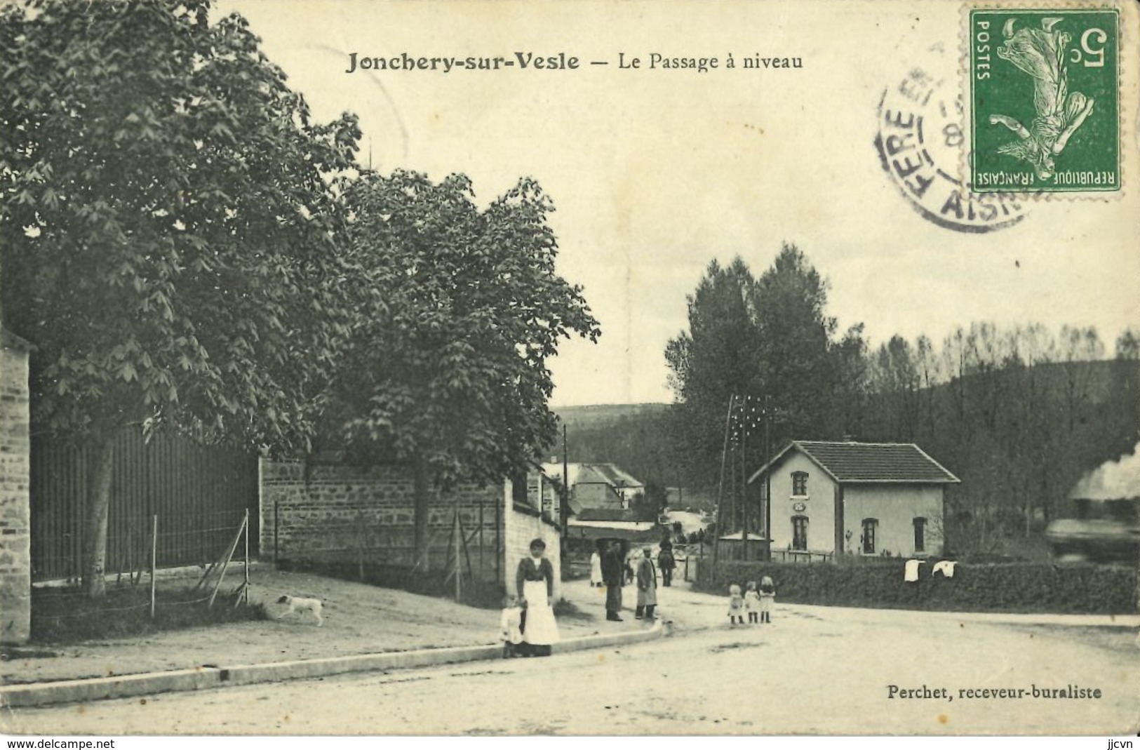 51 - Jonchery-sur-Vesle - Le Passage à Niveau - Jonchery-sur-Vesle