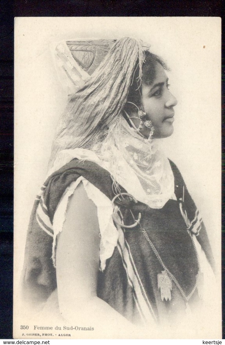 Algerije Algaria Alger - Femme Du Sud Oranais - Women Vrouw -  1915 - Vrouwen