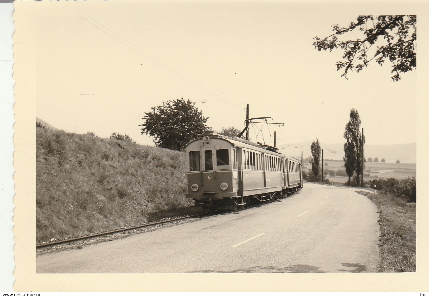 Train à Définir  Allemagne - 1959 ( Format 12,8cm X 9cm ) - Trains