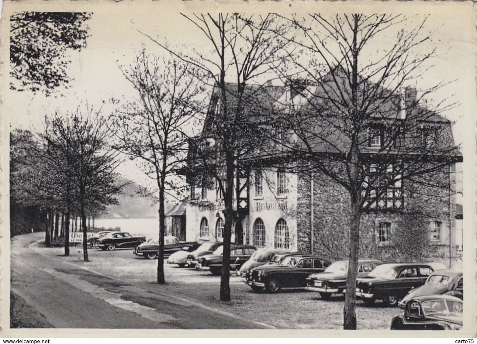 Belgique - Yvoir - L'Hostellerie "Vachter" - Bar Restaurant - 1954 - Automobiles - Yvoir