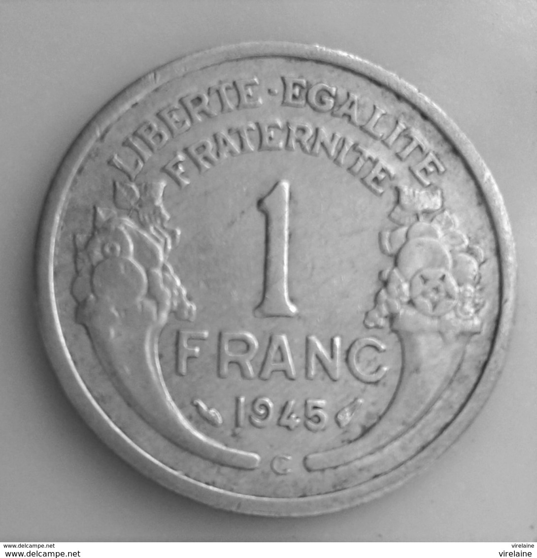 FRANCE 1 FRANC MORLON ALU 1945 C     TTB   (B18 16) - Other & Unclassified