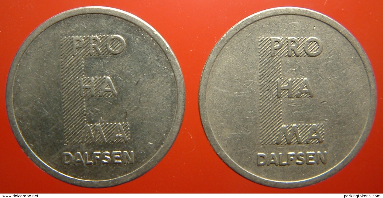 KB136-2 - E PRO HA MA - Dalfsen - WM 22.5mm - Koffie Machine Penning - Coffee Machine Token - Professionali/Di Società