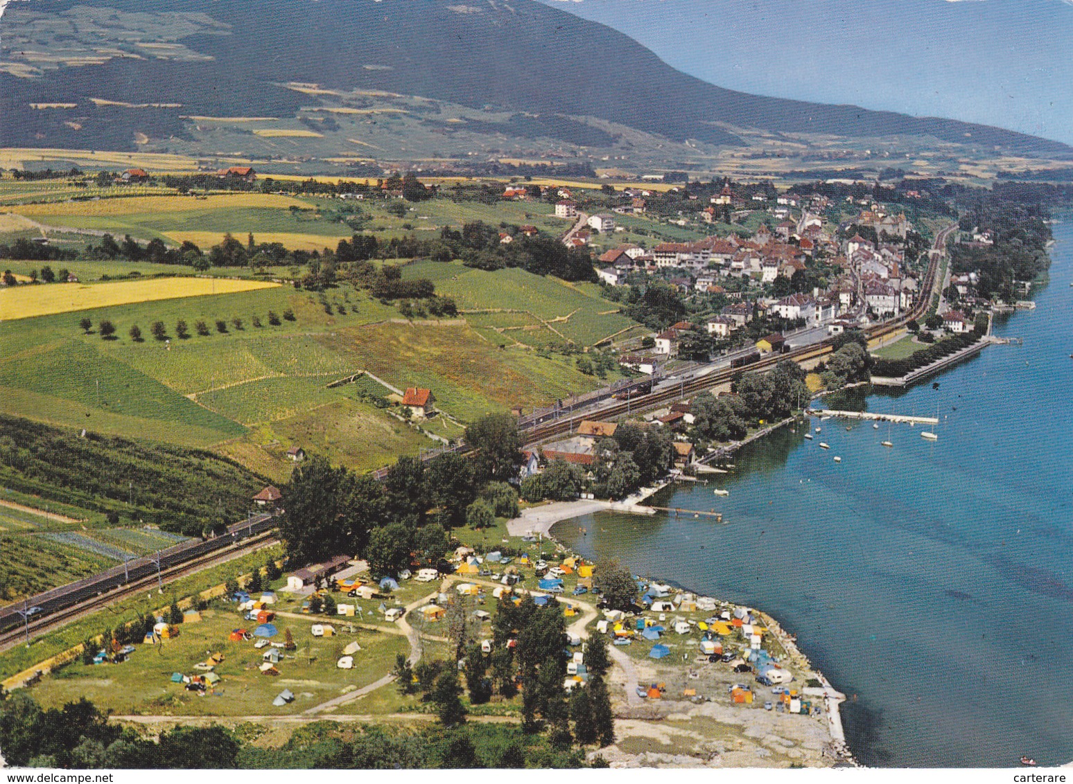 Suisse,helvetia,swiss,schweiz,svizzera,switzerland,VAUD,GRANDSON,PRES LAC NEUCHATEL,YVERDON,CAMPING - Grandson