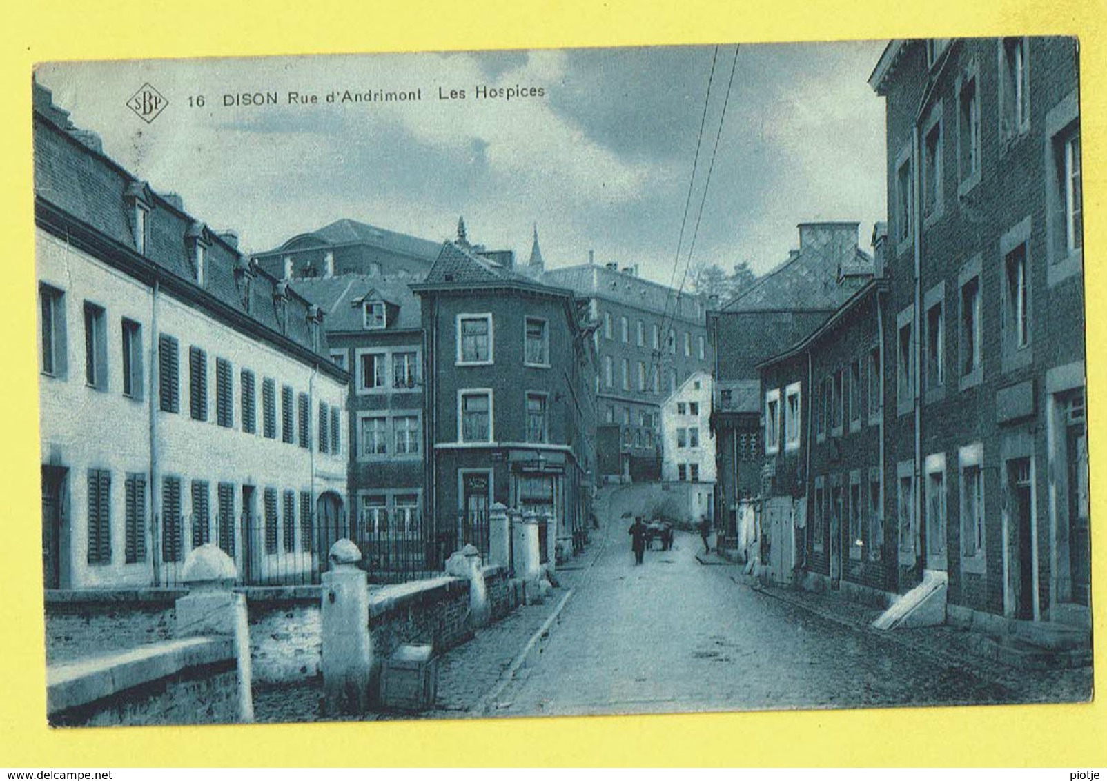 * Dison (Liège - Luik - La Wallonie) * (SBP, Nr 16) Rue D'Andrimont, Les Hospices, Clinique, Rare, Old, CPA, Unique, TOP - Dison