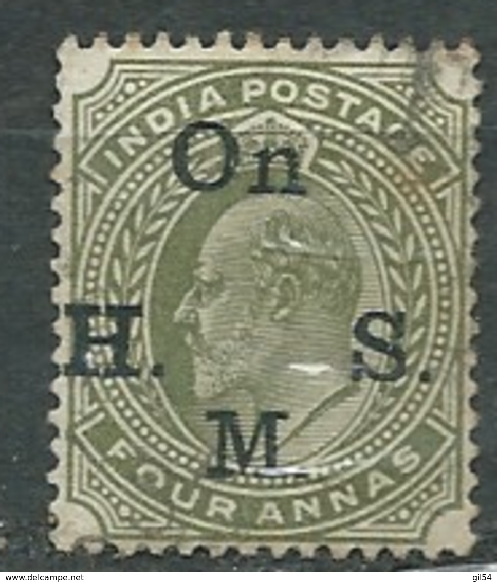 Inde  Anglaise  - Service  - Yvert N° 43 Oblitéré   - Po60851 - 1902-11 King Edward VII