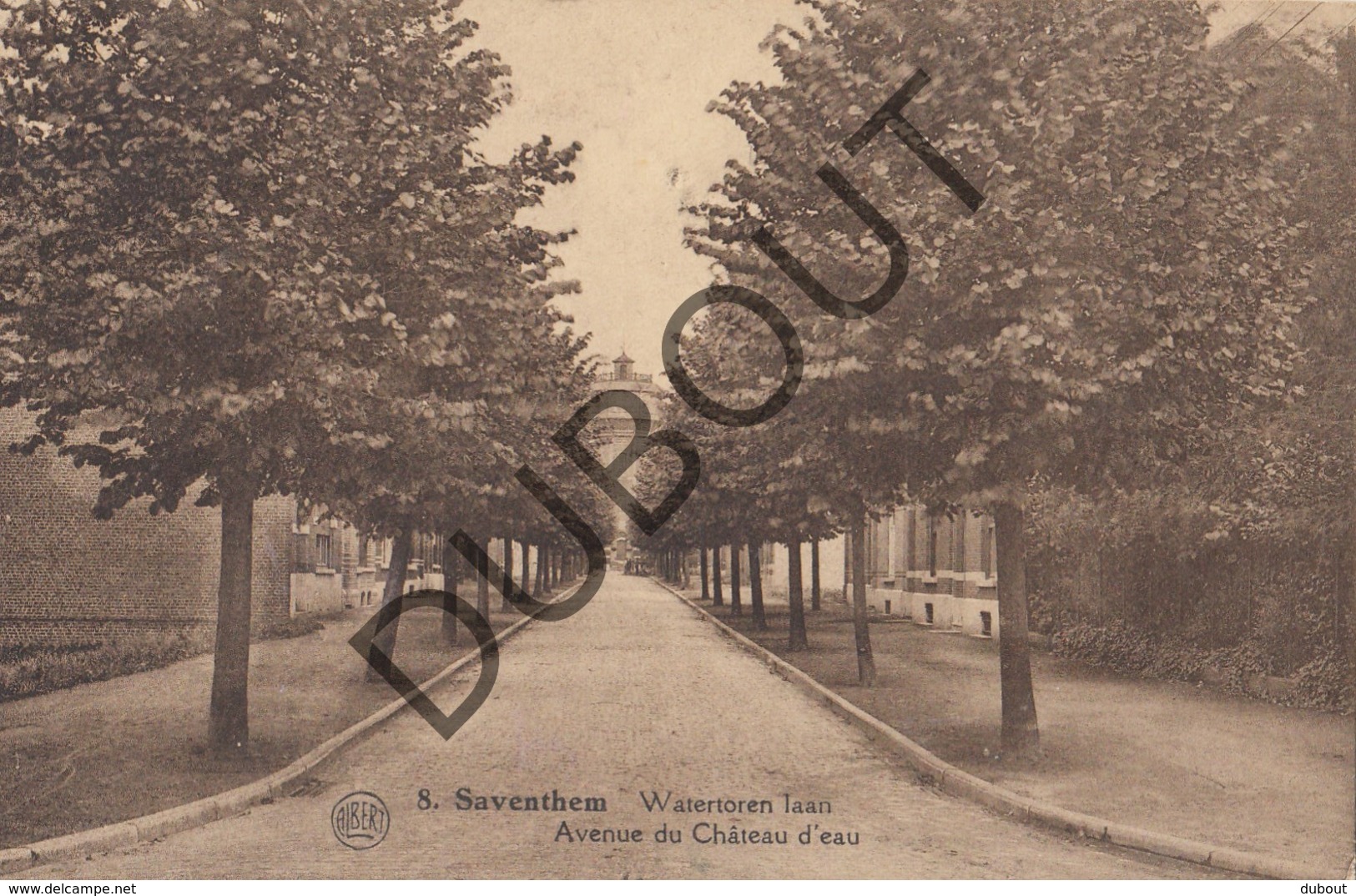 Postkaart/Carte Postale ZAVENTEM Watertoren Laan - Avenue Du Château D'eau (O398) - Zaventem