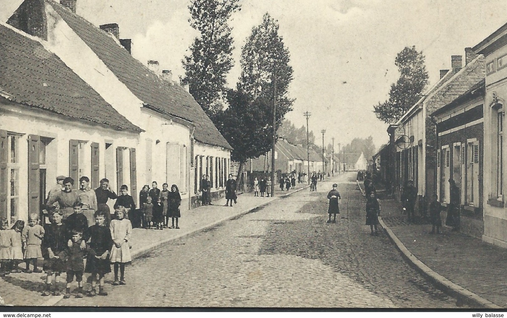 +++ CPA - SINT GILLIS WAAS - 'S Heerenstraat - Carte Animée   // - Sint-Gillis-Waas