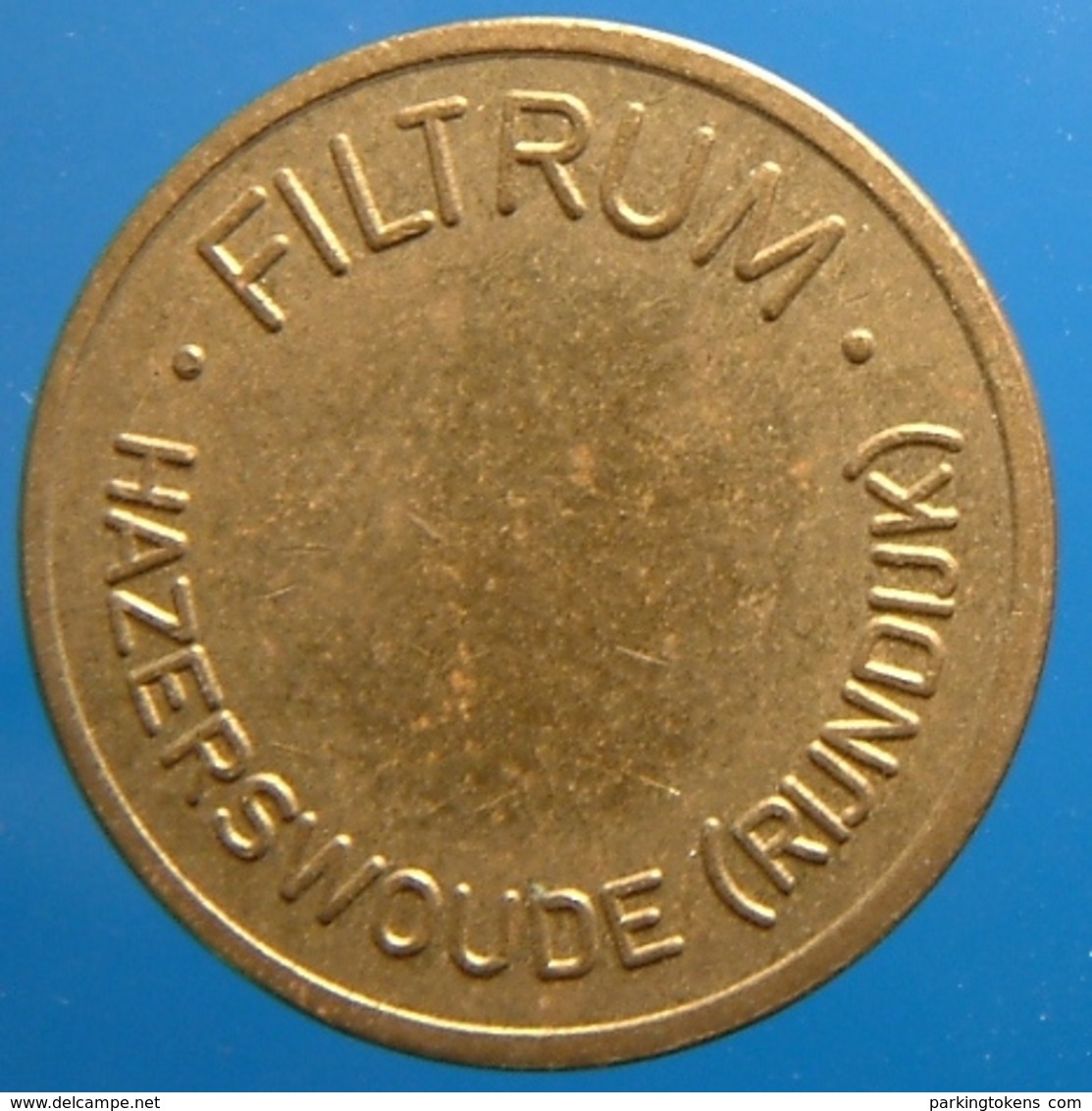 KB145-1 - FILTRUM - Hazerswoude Rijndijk - B 20.0mm - Koffie Machine Penning - Coffee Machine Token - Firma's