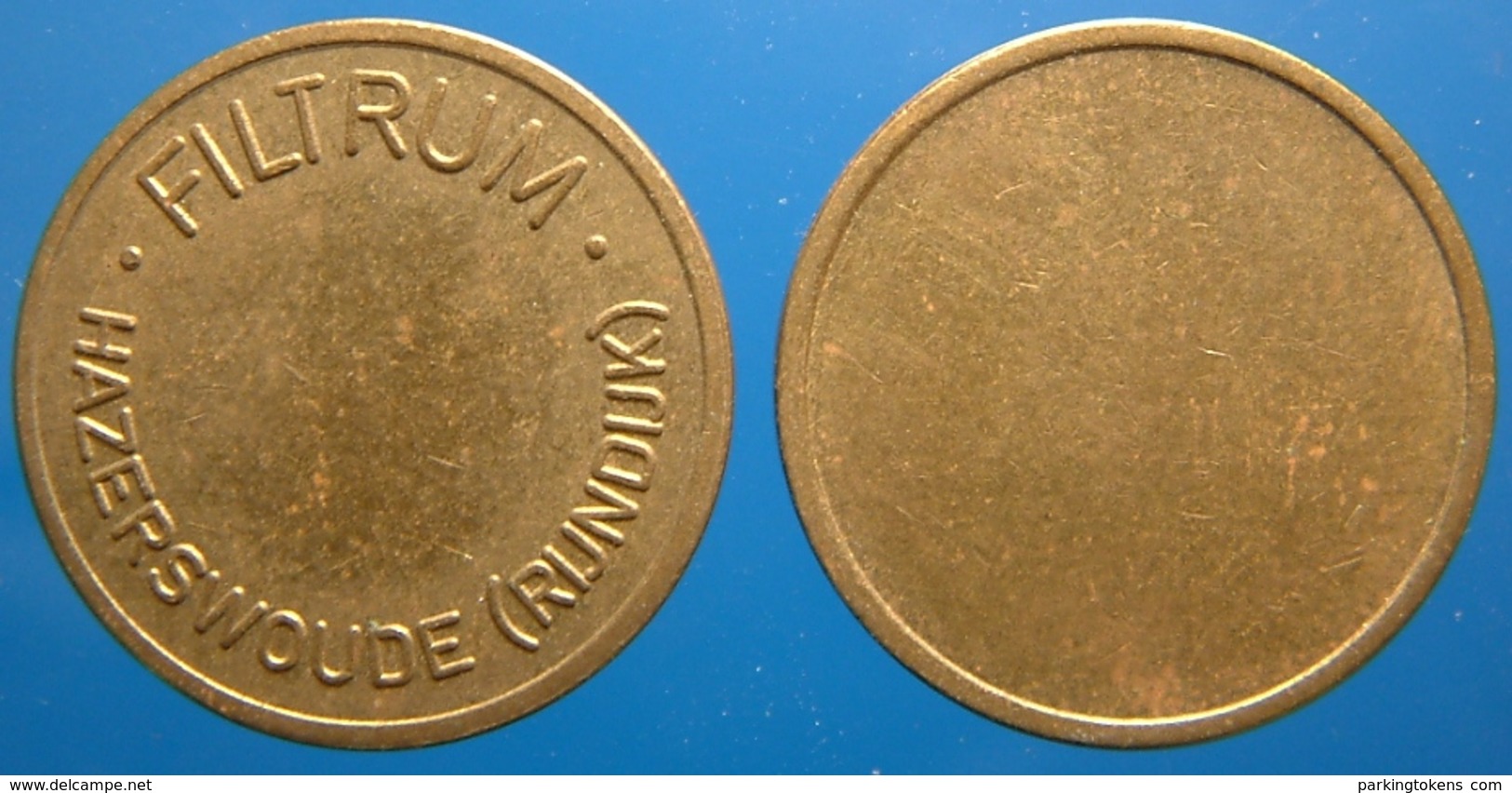 KB145-1 - FILTRUM - Hazerswoude Rijndijk - B 20.0mm - Koffie Machine Penning - Coffee Machine Token - Professionals/Firms