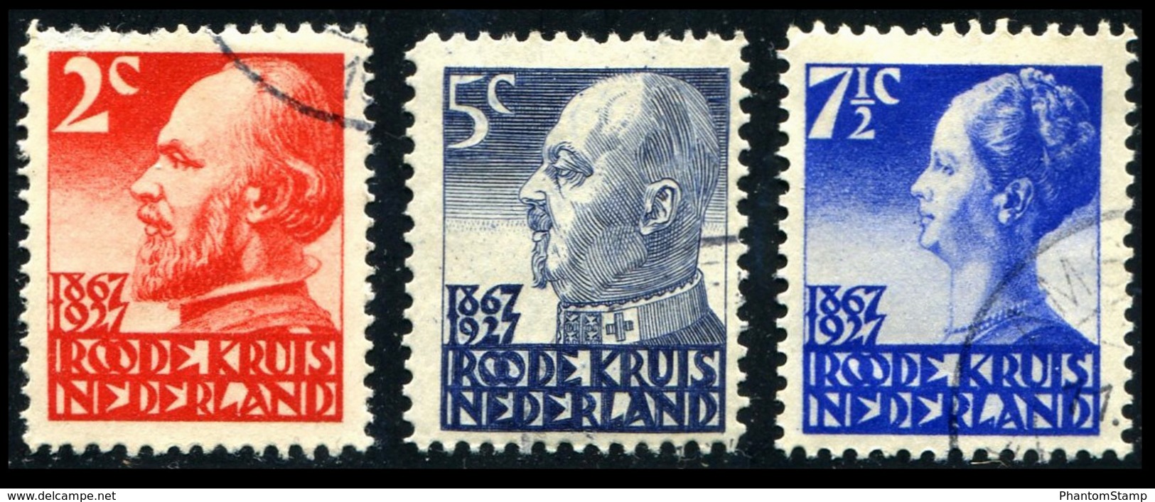 1927 Netherlands (3) - Used Stamps