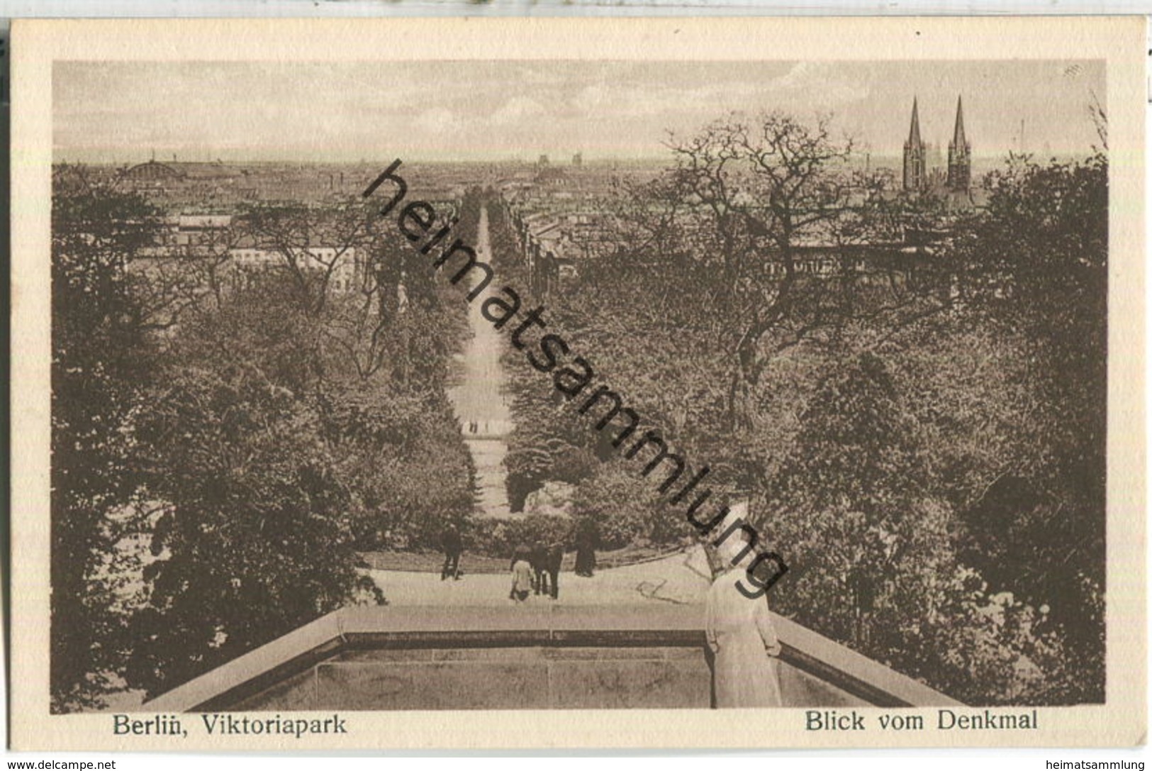 Berlin-Kreuzberg - Victoriapark - Blick Vom Denkmal - Verlag L. Lenzner Berlin 20er Jahre - Kreuzberg