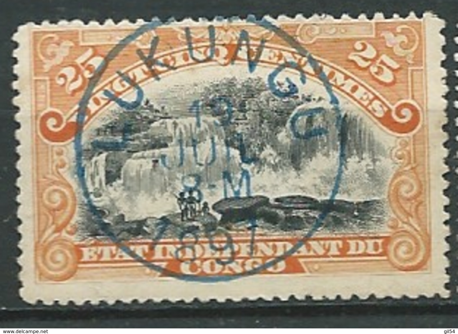 Congo Belge      - Yvert N °  21 Oblitéré    Po 60920 - Gebraucht