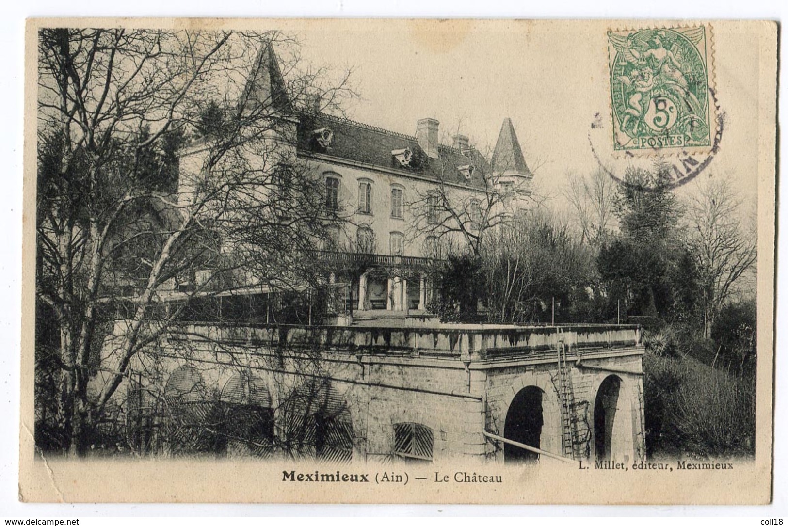 CPA 01 MEXIMIEUX Le Chateau  1907 - Non Classés