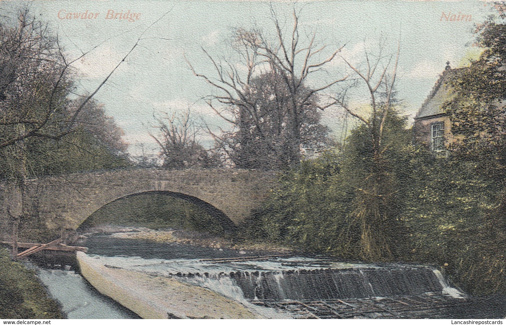 Postcard Cawdor Bridge Nairn PU 1906 By Wane Of Edinburgh My Ref  B12846 - Nairnshire