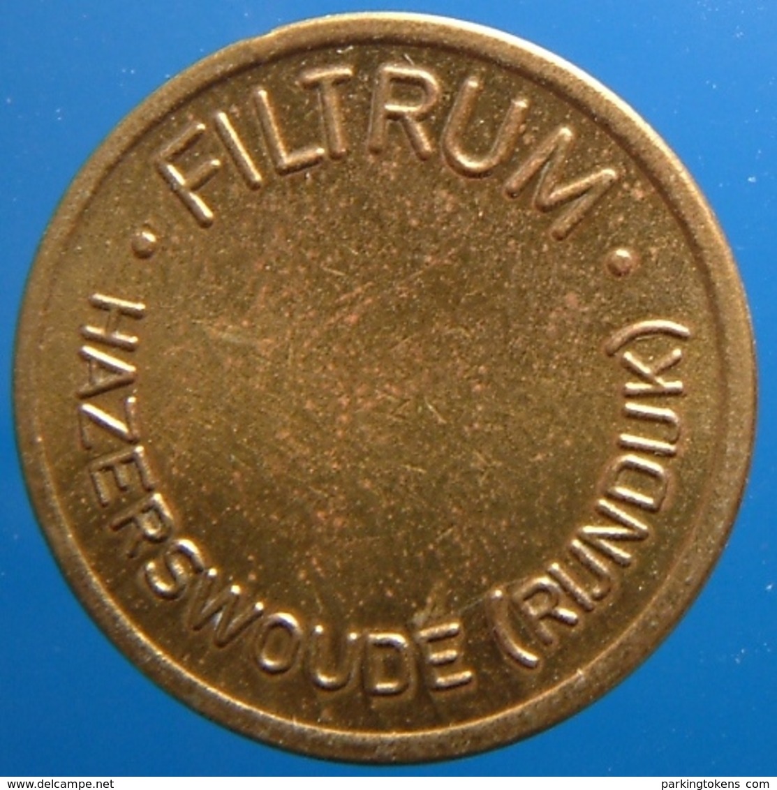 KB145-2 - FILTRUM - Hazerswoude Rijndijk - B 22.0mm - Koffie Machine Penning - Coffee Machine Token - Professionals/Firms