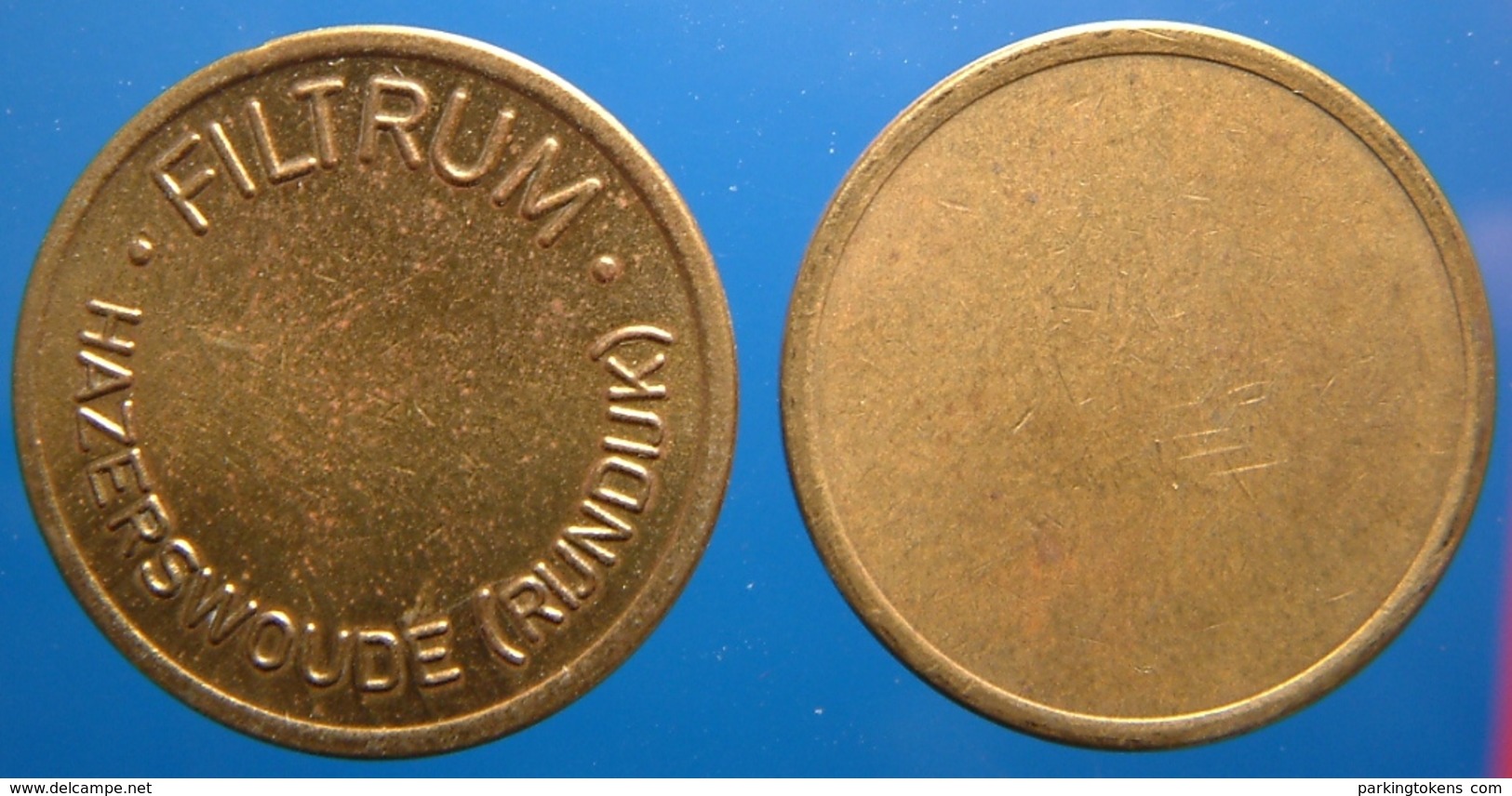 KB145-2 - FILTRUM - Hazerswoude Rijndijk - B 22.0mm - Koffie Machine Penning - Coffee Machine Token - Professionali/Di Società