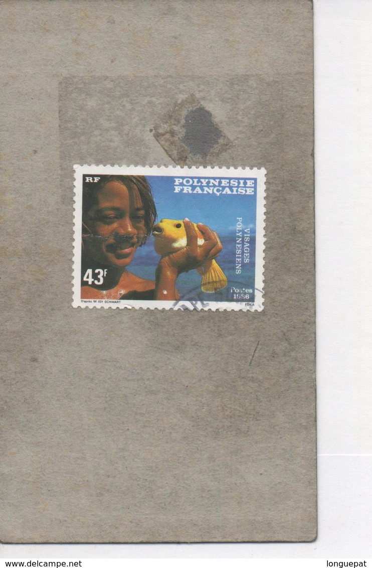 POLYNESIE Française - Visages Polynésiens - Poisson - - Used Stamps