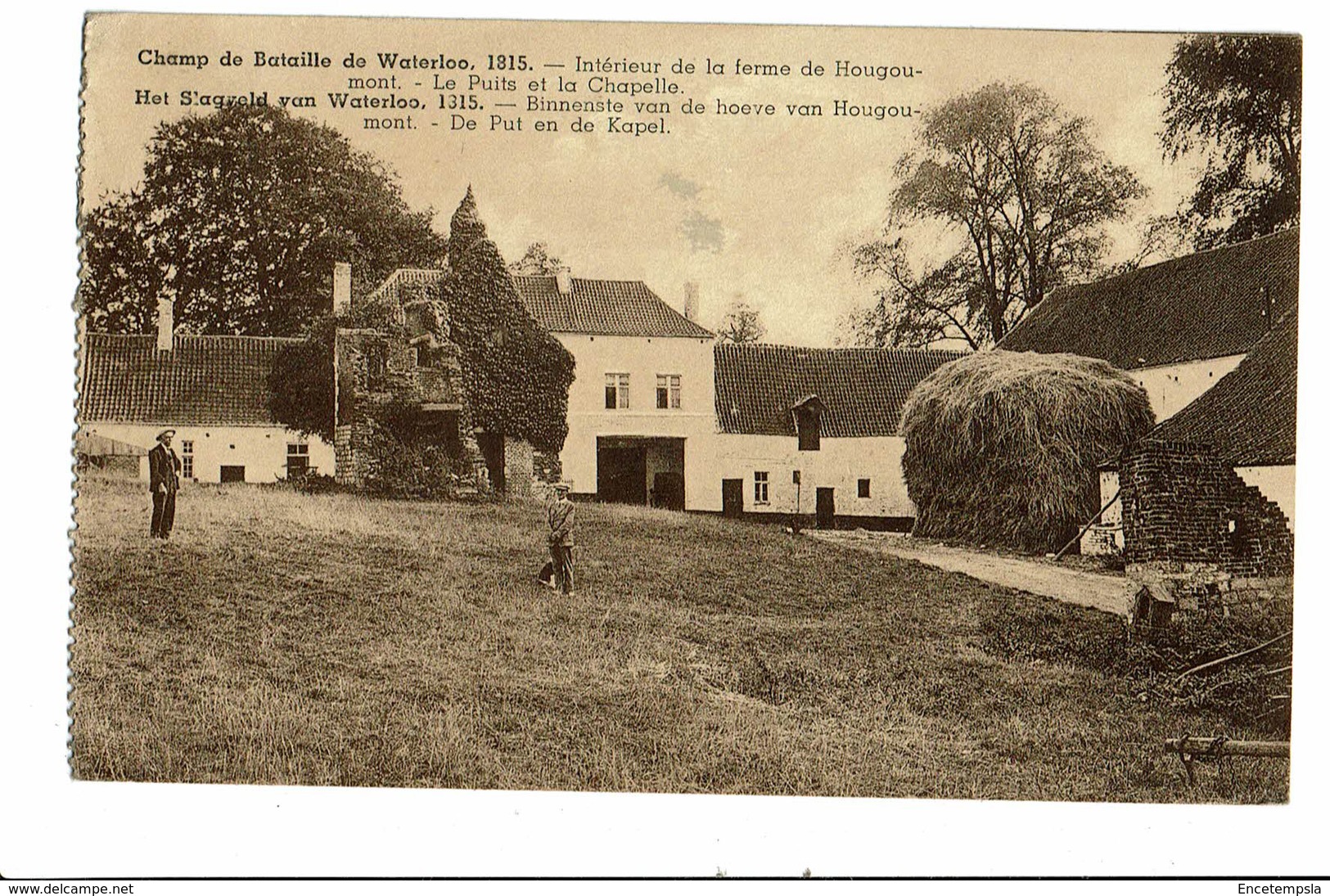 CPA - Carte Postale Belgique-Waterloo- Champ De Bataille: Ferme De Hougoumont -VM1317 - Waterloo