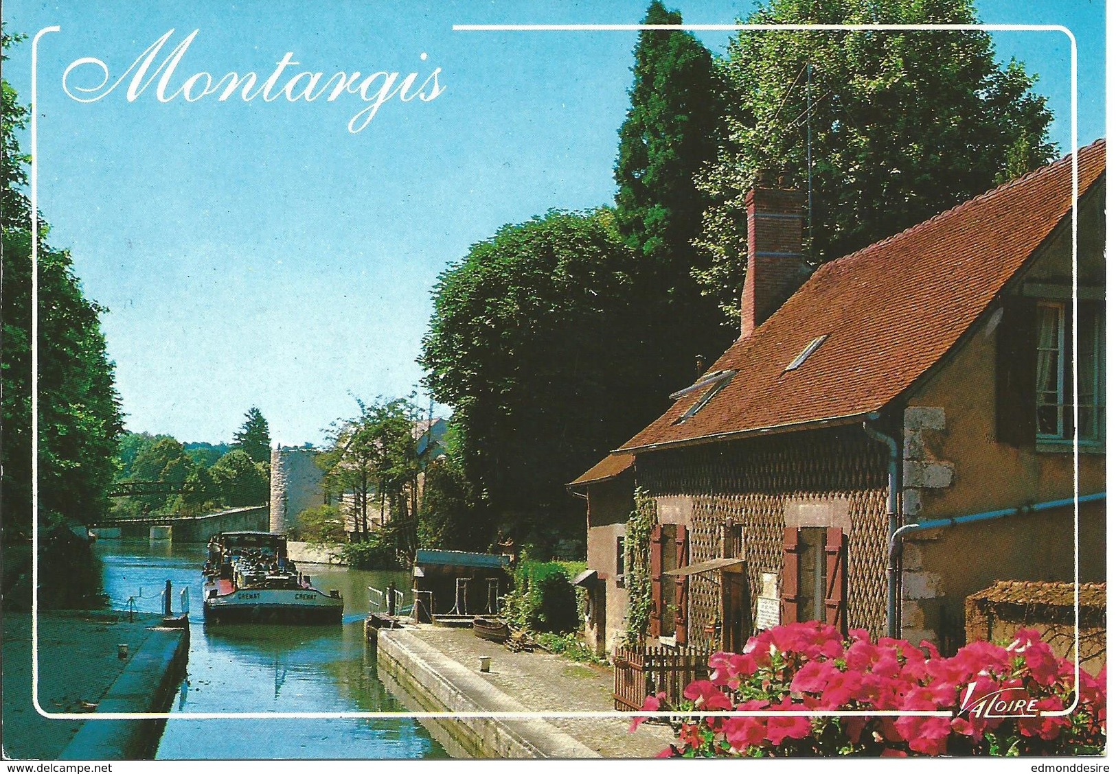 MONTARGIS - Canal De Briare- Maison éclusière - Péniches