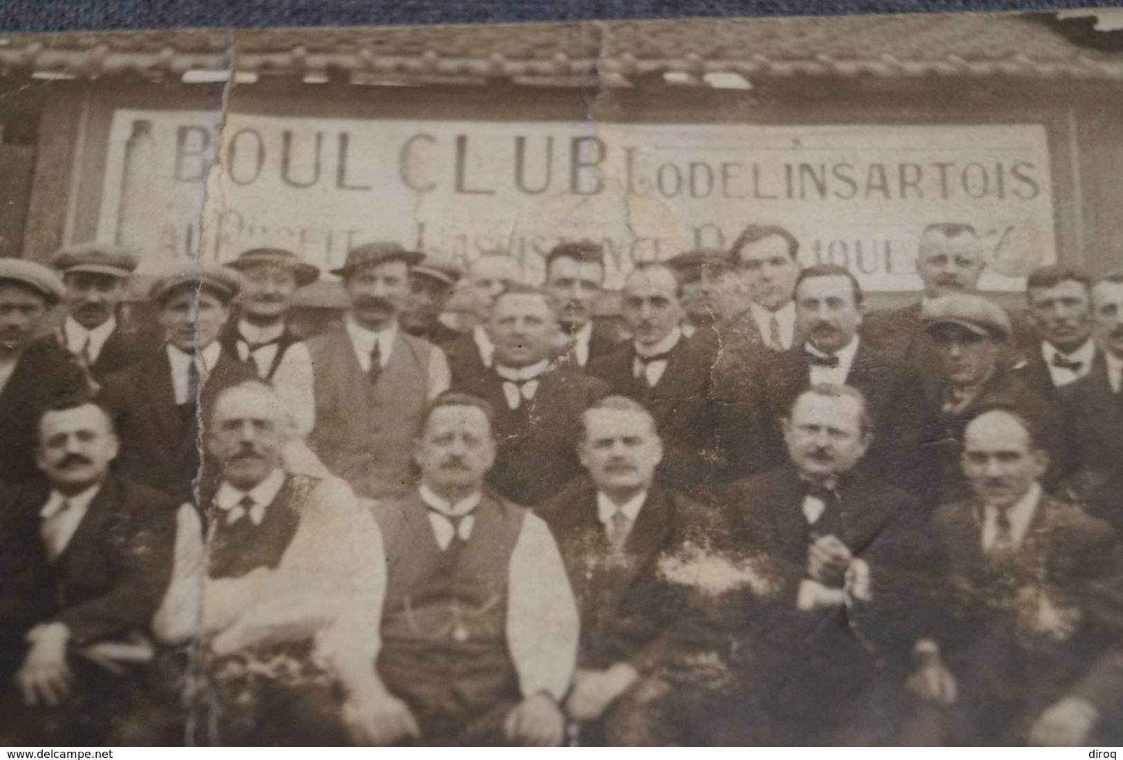 Lodelinsart,ancienne Photo,Boul Club ,format Carte Postale - Anciennes (Av. 1900)