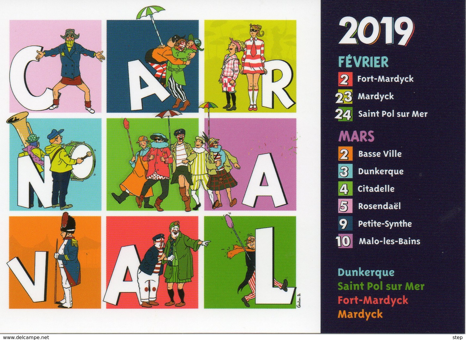 DUNKERQUE (NORD) : CARNAVAL 2019 - Carnaval
