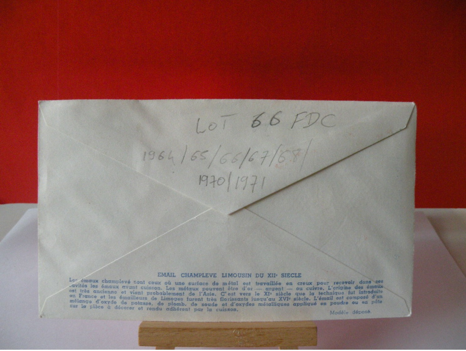 Lot de 66 FDC 1 jour 1964-65-66-67-68-1970-71 - France