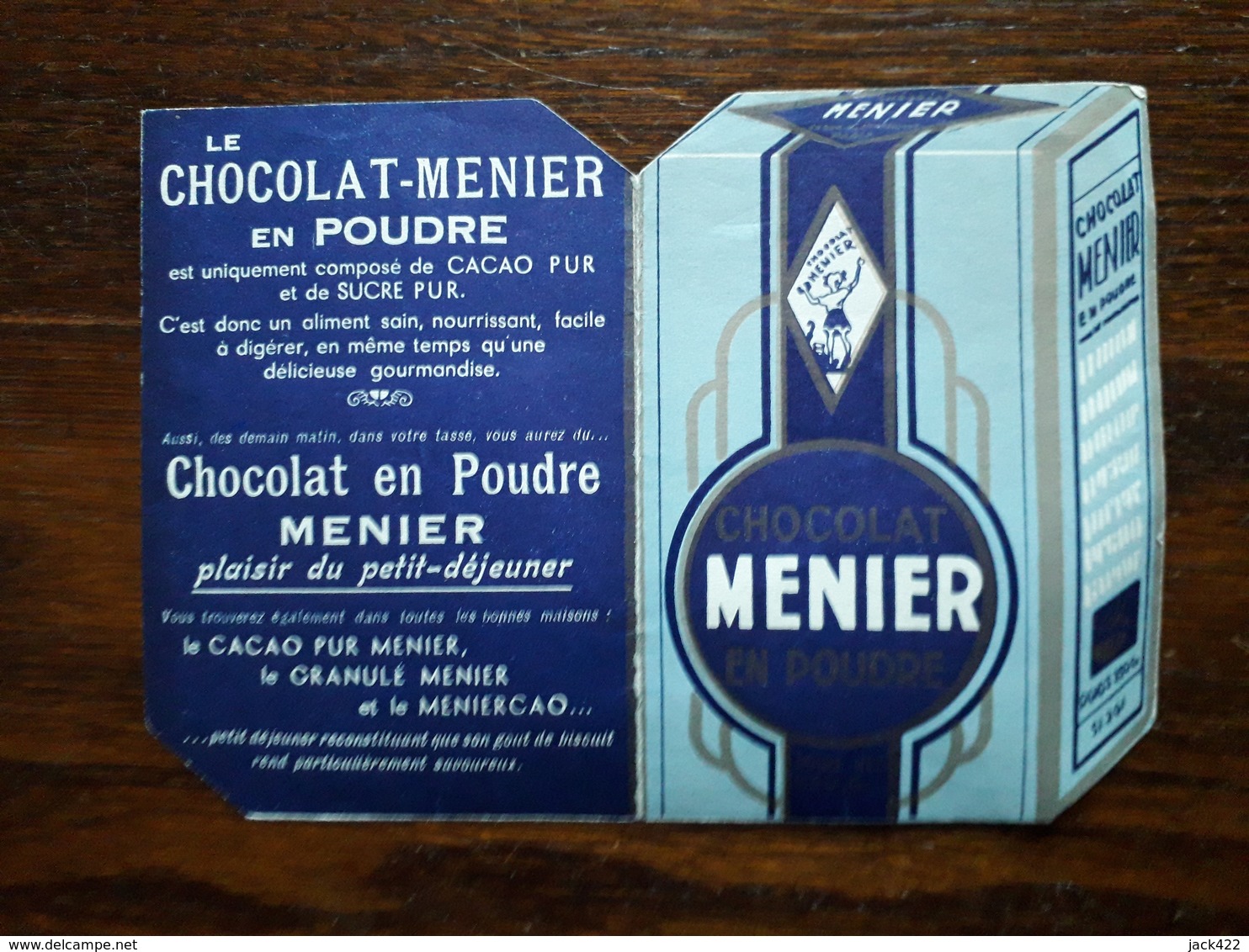 L18/125 Petit Calendrier Publicitaire Chocolat Menier. 1953 - Small : 1941-60