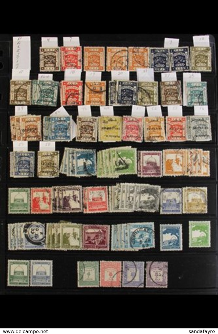 MIDDLE EAST 1920's-1990's FINE USED COLLECTION On Double Sided Stock Pages, Mostly All Different & Includes Ranges From  - Andere & Zonder Classificatie