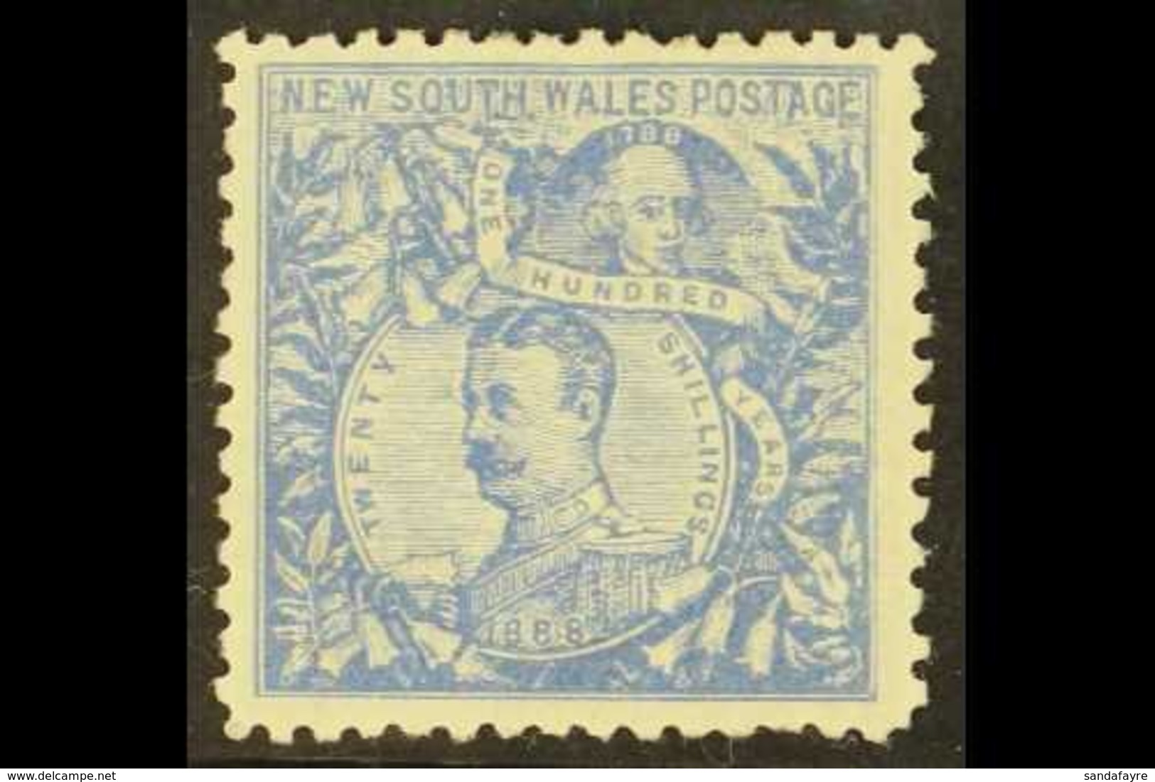 NEW SOUTH WALES 1890 20s Ultramarine Perf 11, SG 264c, Mint Large Part OG, Fresh And Attractive. For More Images, Please - Otros & Sin Clasificación