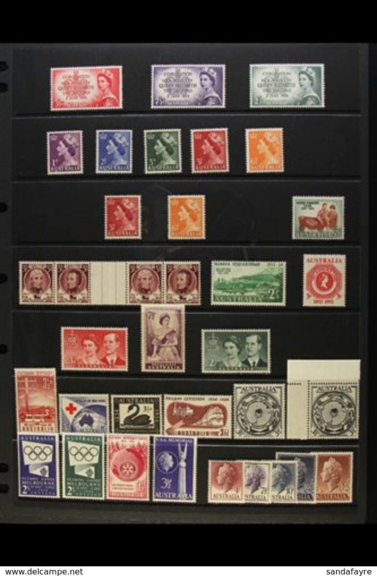 1953-65 MINT "STERLING" COLLECTION WITH MULTIPLES. An Attractive, Highly Complete Collection (mostly Never Hinged), Pres - Other & Unclassified