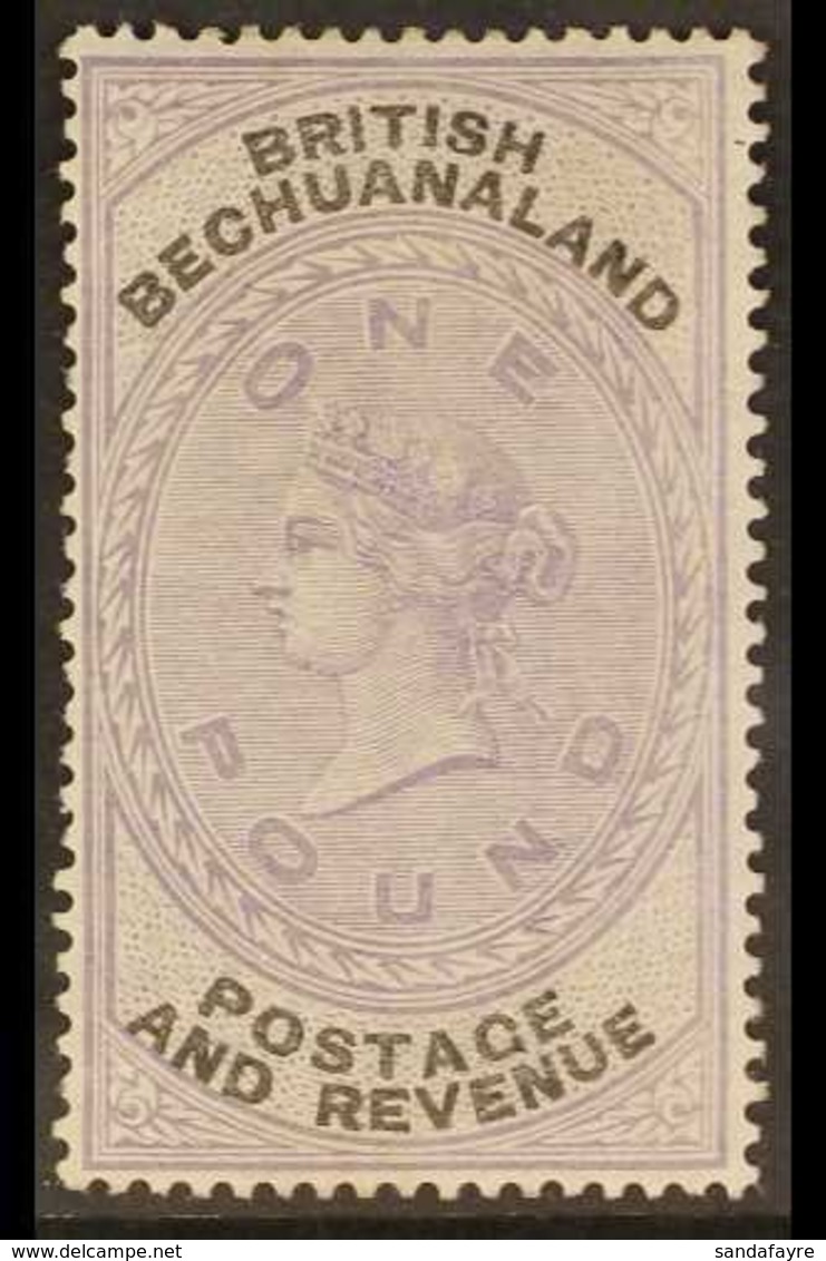 1888 £1 Lilac & Black, Wmk Two Orbs Sideways, SG 20, Fine Mint For More Images, Please Visit Http://www.sandafayre.com/i - Autres & Non Classés