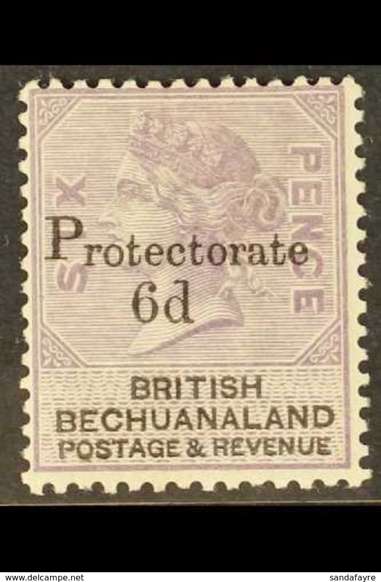 1888 6d On 6d Pale Reddish Lilac & Black - "Protectorate" Opt'd, SG 45, Fine Mint With Large Part OG For More Images, Pl - Otros & Sin Clasificación