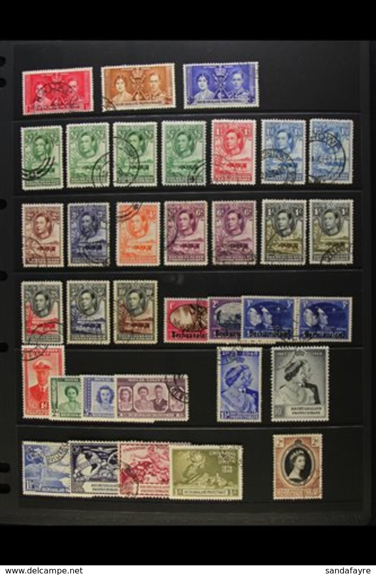 1937-66 FINE USED COLLECTION An All Different Collection Which Includes 1937 Coronation Set, 1938-52 Definitive Set Comp - Sonstige & Ohne Zuordnung