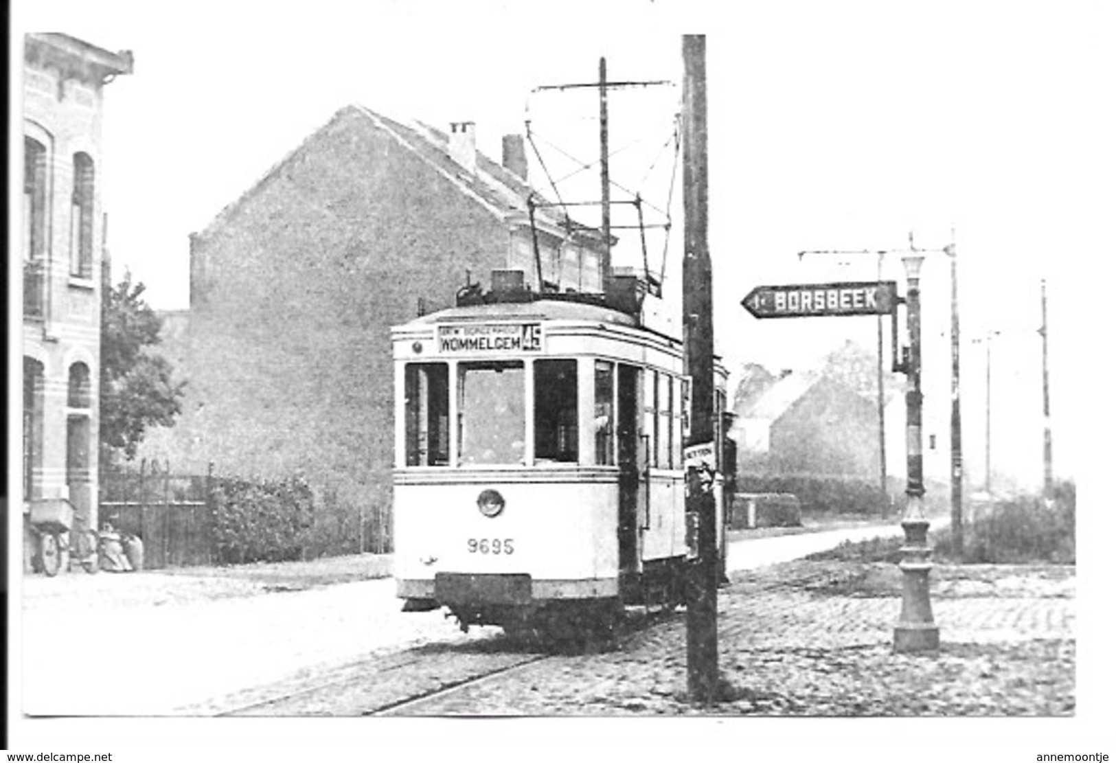Wommelgem - Tram - Lijn 45 Antwerpen-Wommelgem. - Sonstige & Ohne Zuordnung