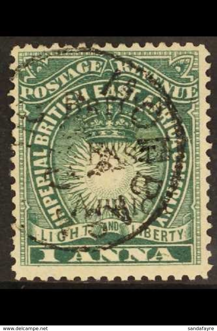 1895 1a Blue-green, SG 34, Very Fine Used. For More Images, Please Visit Http://www.sandafayre.com/itemdetails.aspx?s=64 - Britisch-Ostafrika