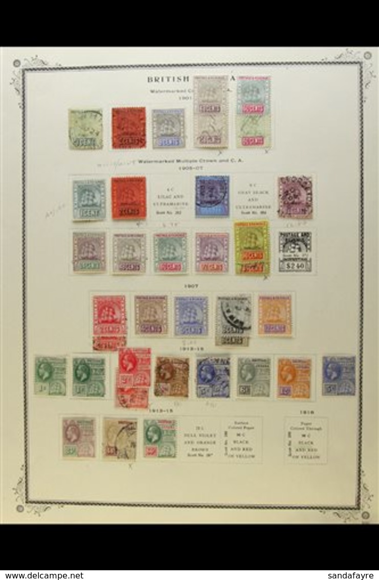 1862-1966 MINT AND USED COLLECTION On Printed Pages, Mostly Fine Condition. Note 1863-76 Small Range To 48c Used; 1881 " - Britisch-Guayana (...-1966)