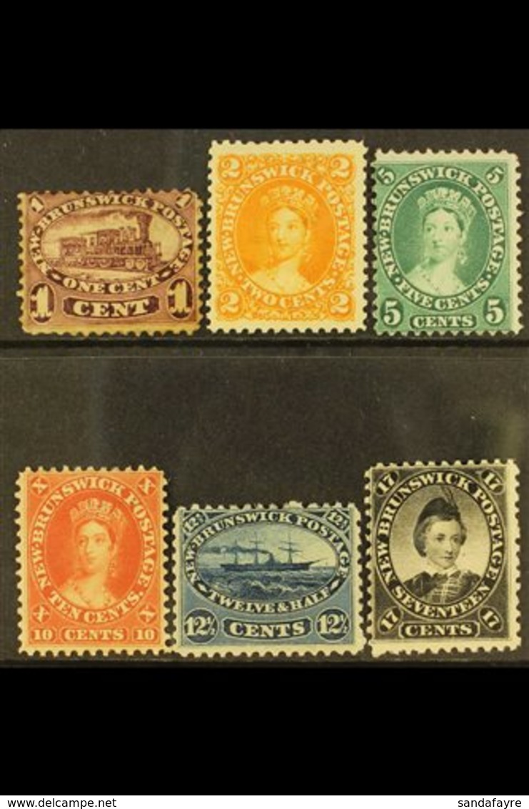 1860-63 Issued Set, One Of Each Value, SG 7/19, Mint, The 2c Without Gum. (6 Stamps) For More Images, Please Visit Http: - Other & Unclassified