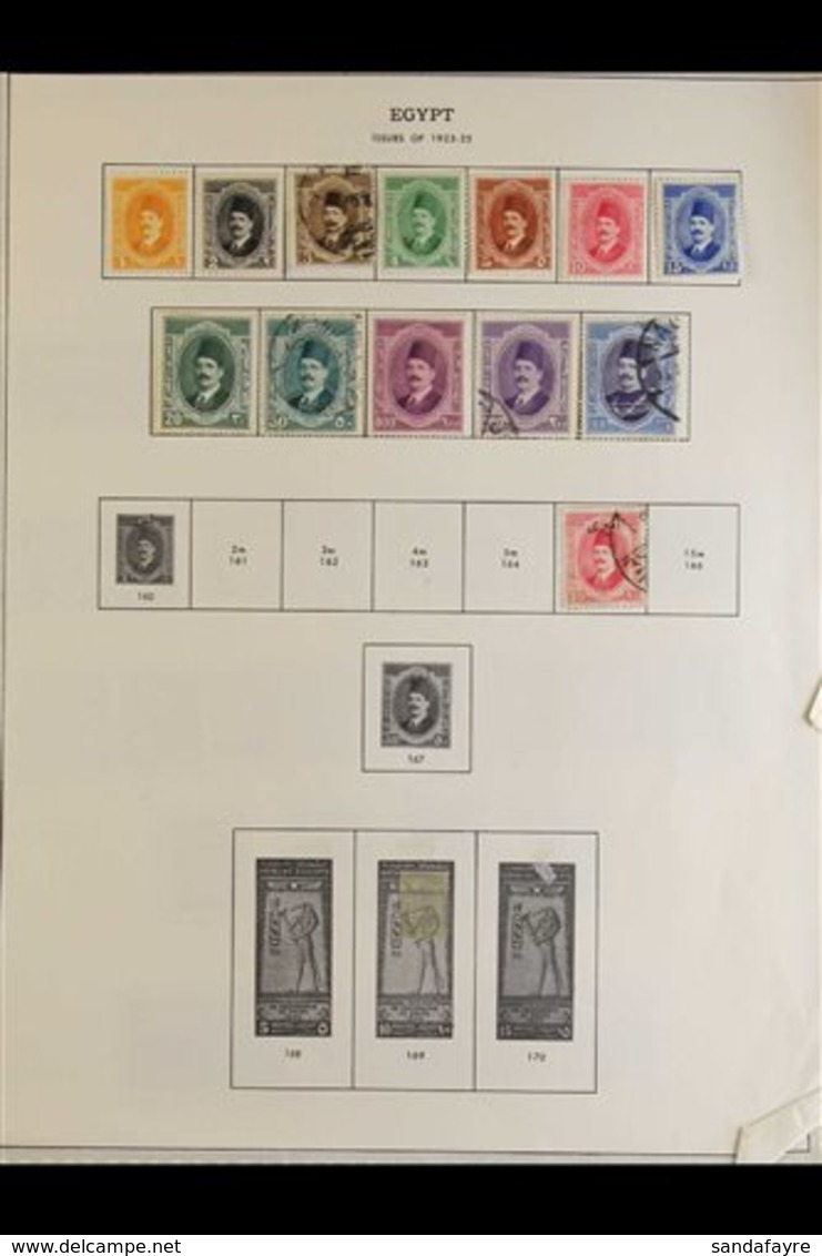 1866 - 1974 EXTENSIVE COLLECTION Mint And Used On Printed Album Leaves With Plenty Of Sets And Values To £1 Including Us - Andere & Zonder Classificatie