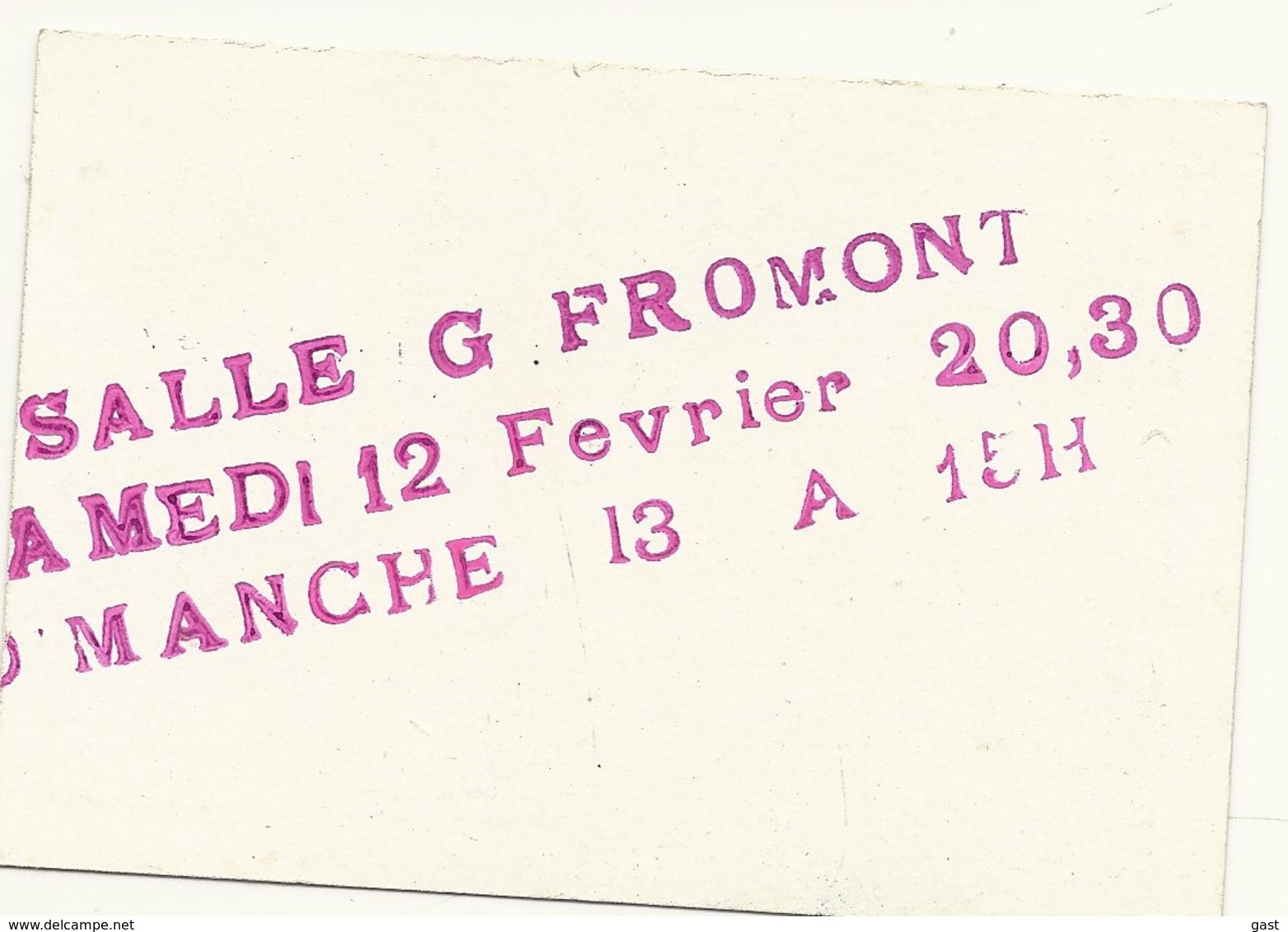 44 ST SEBASTIEN S LOIRE IMAGE FILM CES MESSIEURS DE LA SANTE CINEMA PARLANT SALLE FROMONT RTE CLISSON CHEMIN DU  LARGEAU - Cinema Advertisement