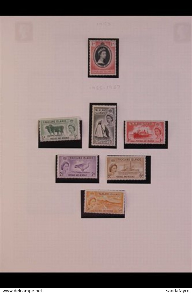 1953-1982 ALL DIFFERENT COLLECTION. An Attractive Collection Of Very Fine Mint & Never Hinged Mint (mostly NHM) Neatly P - Islas Malvinas