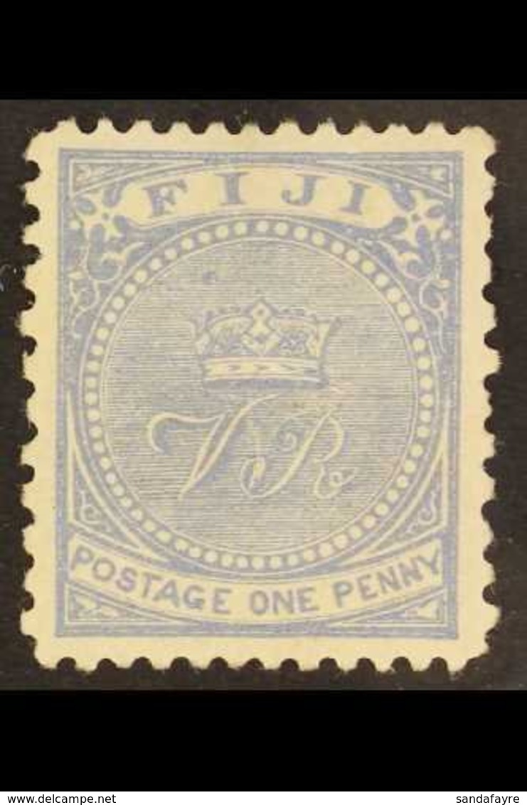 1890 1d Ultramarine Perf 12½ X 10, SG 49, Very Fine Mint, Probably The Best Known. Rare And Unpriced By SG. For More Ima - Fidschi-Inseln (...-1970)