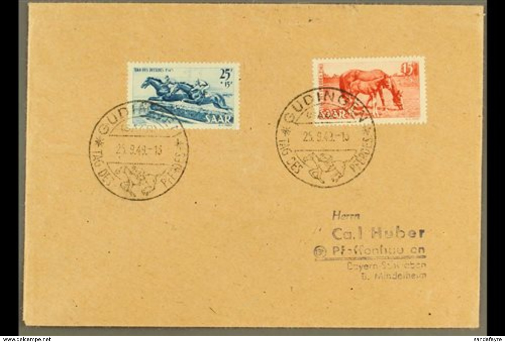 1951-1955 FIRST DAY COVERS. All Different Group Of Mostly Illustrated Unaddressed First Day Covers, Includes 1949 Horses - Andere & Zonder Classificatie