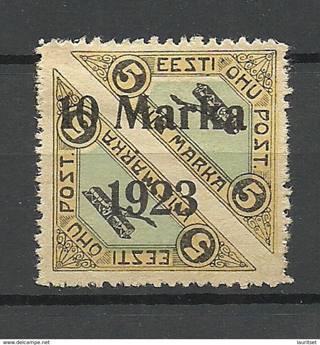 FAUX ESTLAND ESTONIA 1923 Michel 43 A Ganzfälschung Fake * - Estonia